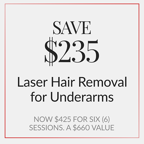 2023 December Special - Laser Hair Removal for Underarms | Premier Plastic Surgery Center