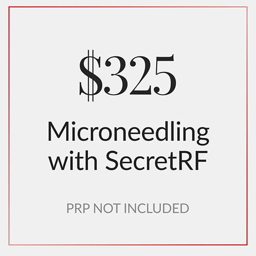 2023 December Special - Microneedling with SecretRF | Premier Plastic Surgery Center