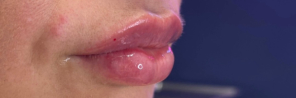 Lip fillers Before & After Image
